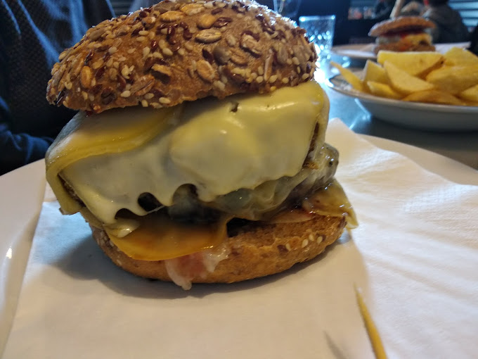 Hamburguesa especial de Hangar 218